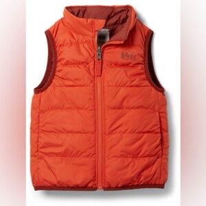 REI Coop Reversible 650 Down Filled Insulated Puffer Vest, Toddler Size 2T